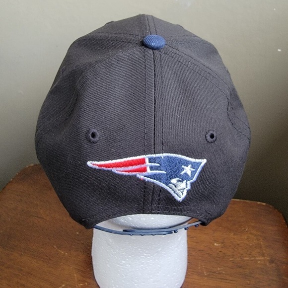 New England Patriots New Era 9FORTY 2022 NFL Draft Snapback Hat Black - Picture 3 of 7